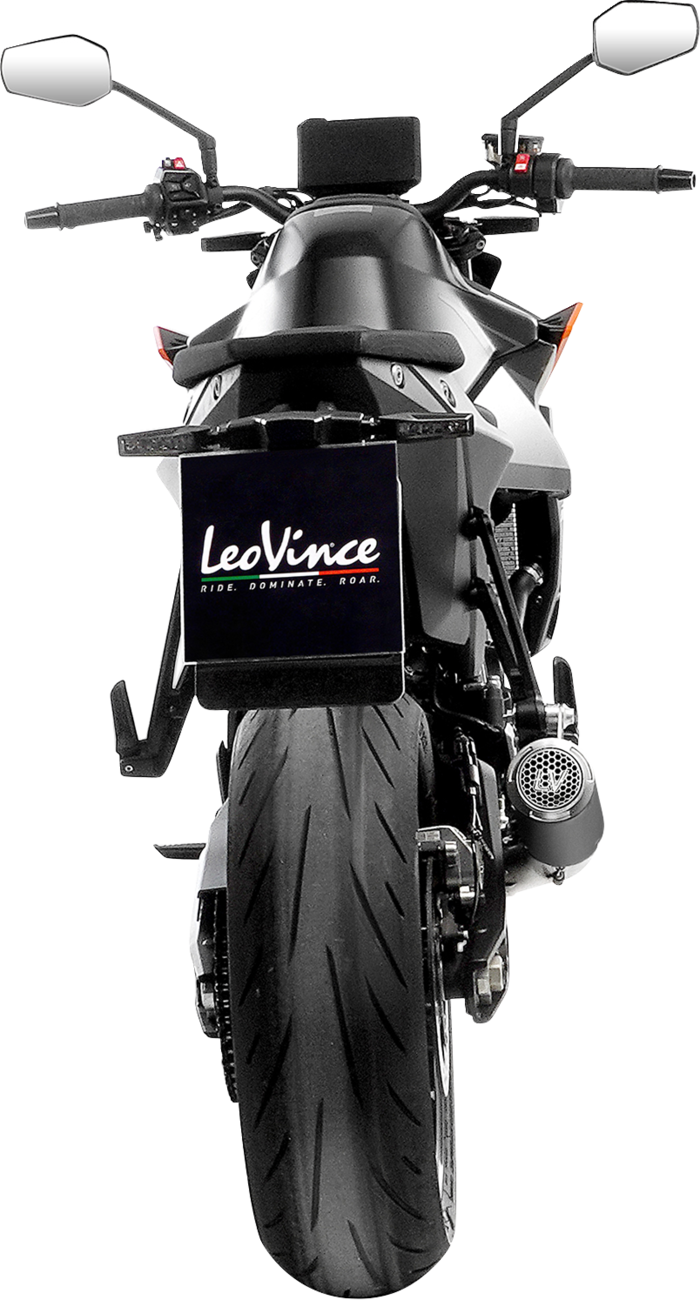 LEOVINCE LV Corsa S Black Edition Slip-On Muffler - KTM 990 Duke 15411SBU