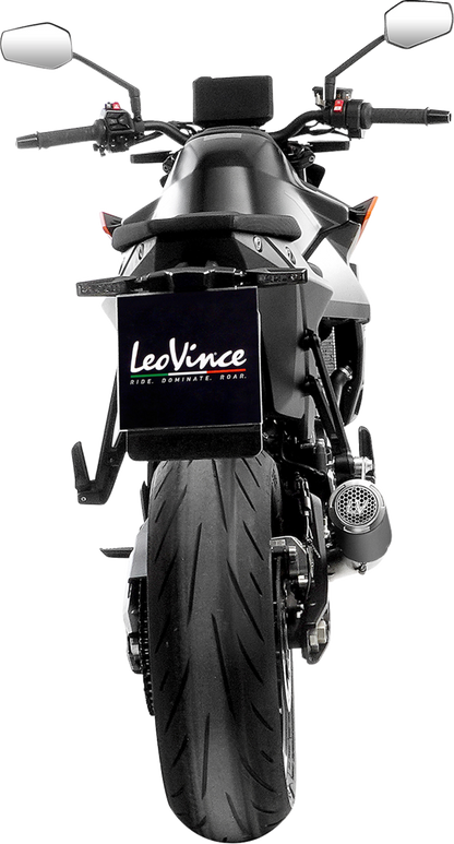 LEOVINCE LV Corsa S Black Edition Slip-On Muffler - KTM 990 Duke 15411SBU