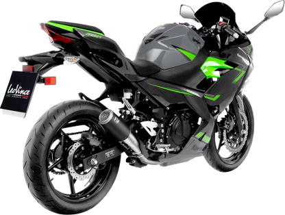 LEOVINCE LV Corsa S Black Edition Slip-On Muffler - Kawasaki Ninja 400/500 15400SBU