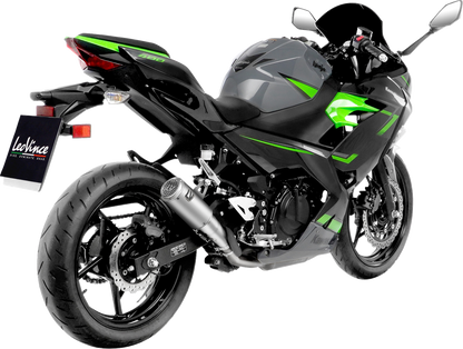 LEOVINCE LV Corsa S Slip-On Muffler - Titanium - Kawasaki Ninja 400/500 15400STU