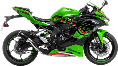 LEOVINCE LV Corsa S Black Edition Slip-On Muffler - Kawasaki ZX-4R/RR 15409SBU