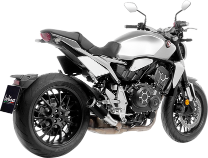 LEOVINCE LV Corsa Black Edition Slip-On Muffler - Honda CB 1000 R 15410BU