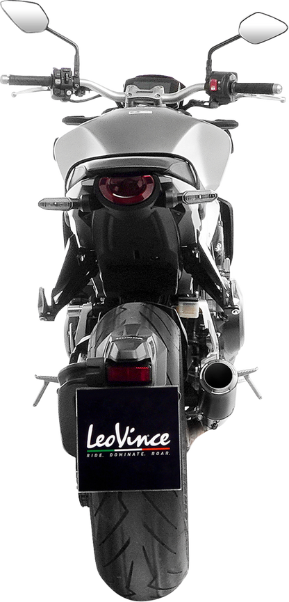 LEOVINCE LV Corsa Black Edition Slip-On Muffler - Honda CB 1000 R 15410BU
