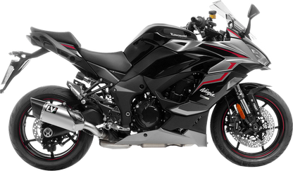 LEOVINCE LV-14 R Slip-On Muffler - Titanium - Kawasaki Ninja 1000 15602TU