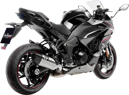 LEOVINCE LV-14 R Slip-On Muffler - Titanium - Kawasaki Ninja 1000 15602TU