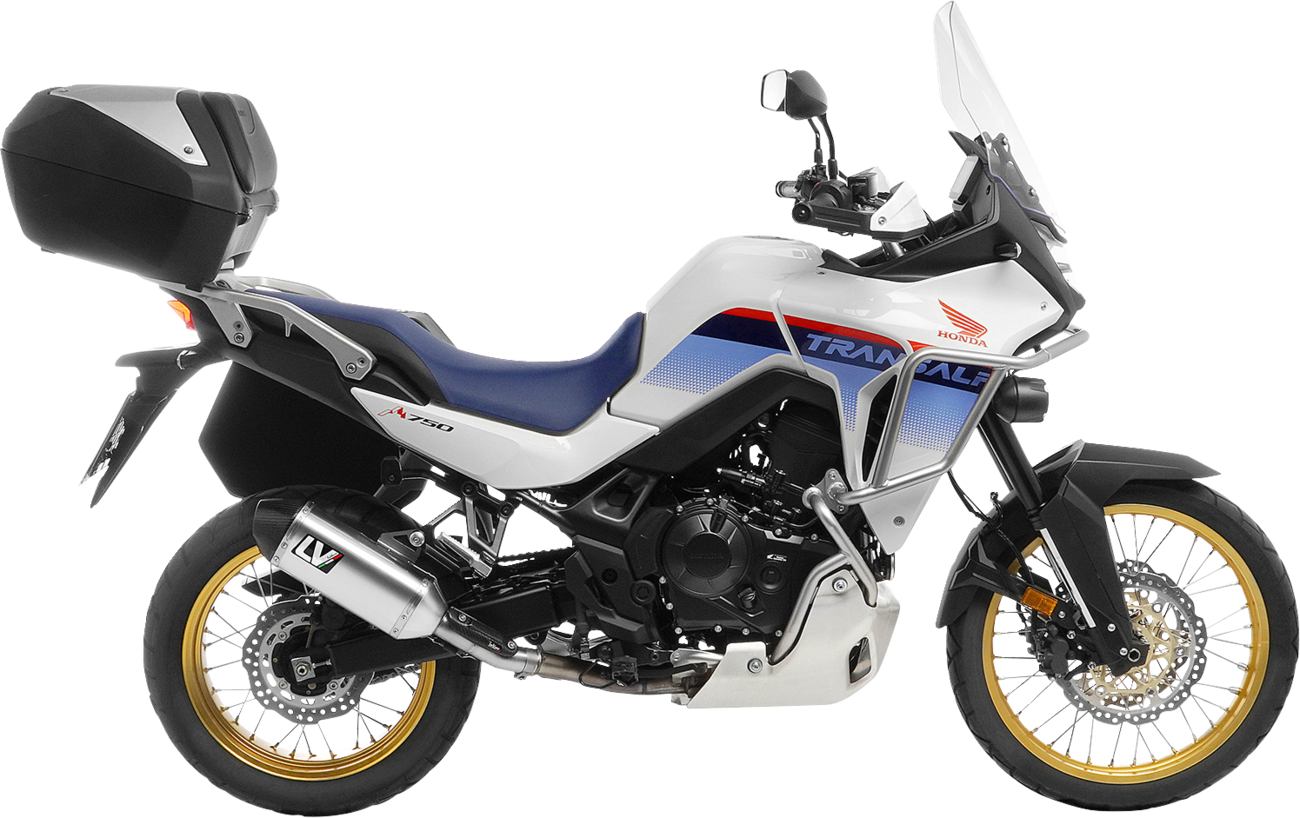 LEOVINCE LV-14 Slip-On Muffler - Titanium - Honda XL 750 Transalp 15601TU