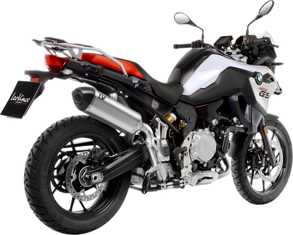 LEOVINCE LV-14 Black Edition Slip-On Muffler - BMW F 750/900 GS 15610BU