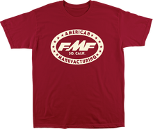 FMF Undefeated T-Shirt - Red - Large SU25118900REDLG