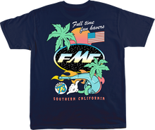 FMF Day-Glo T-Shirt - Navy - Large SU25118901NVYLG