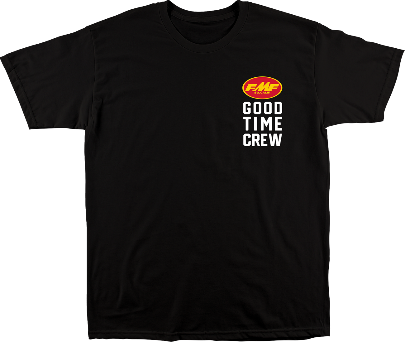 FMF Good Time Crew T-Shirt - Black - Small SU25118902BLKSM