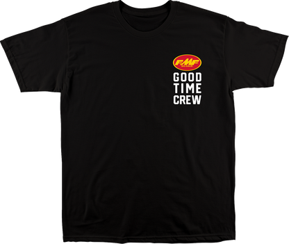 FMF Good Time Crew T-Shirt - Black - Medium SU25118902BLKMD