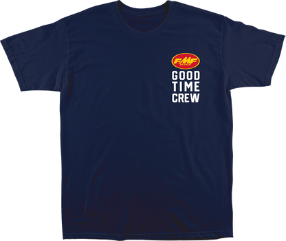 FMF Good Time Crew T-Shirt - Navy - Small SU25118902NVYSM