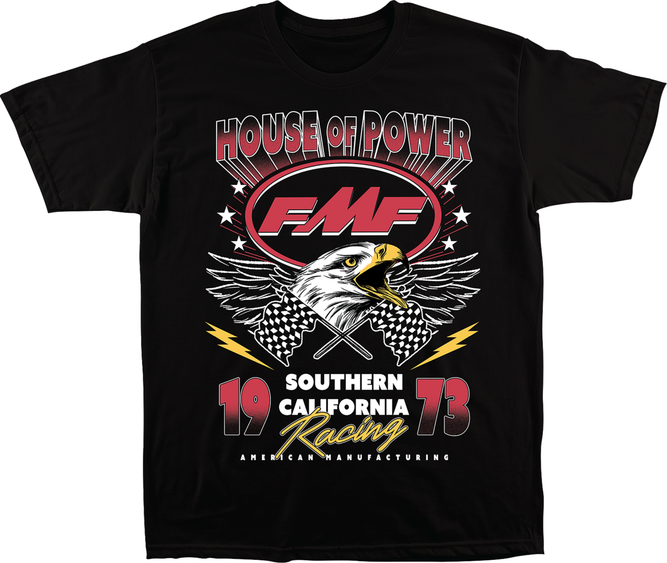 FMF Overdrive T-Shirt - Black - Small SU25118905BLKSM
