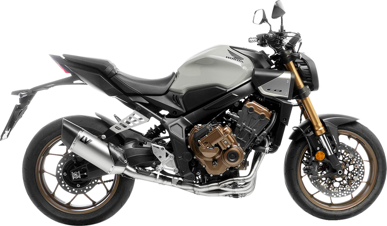 LEOVINCE LV-14 R Exhaust System - Stainless Steel - CB/CBR 650 R 15611U