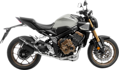 LEOVINCE LV-14 R Exhaust System - Black Edition - Honda CB/CBR 650 15611BU