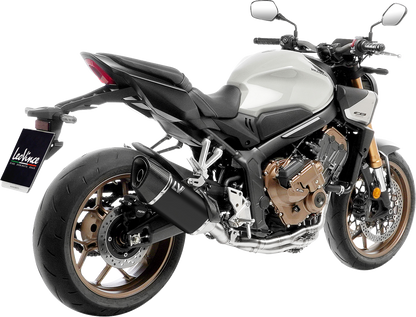 LEOVINCE LV-14 R Exhaust System - Black Edition - Honda CB/CBR 650 15611BU