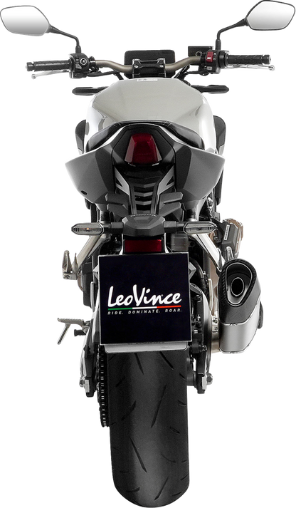 LEOVINCE LV-14 R Exhaust System - Titanium - Honda CB/CBR 650 15611TU