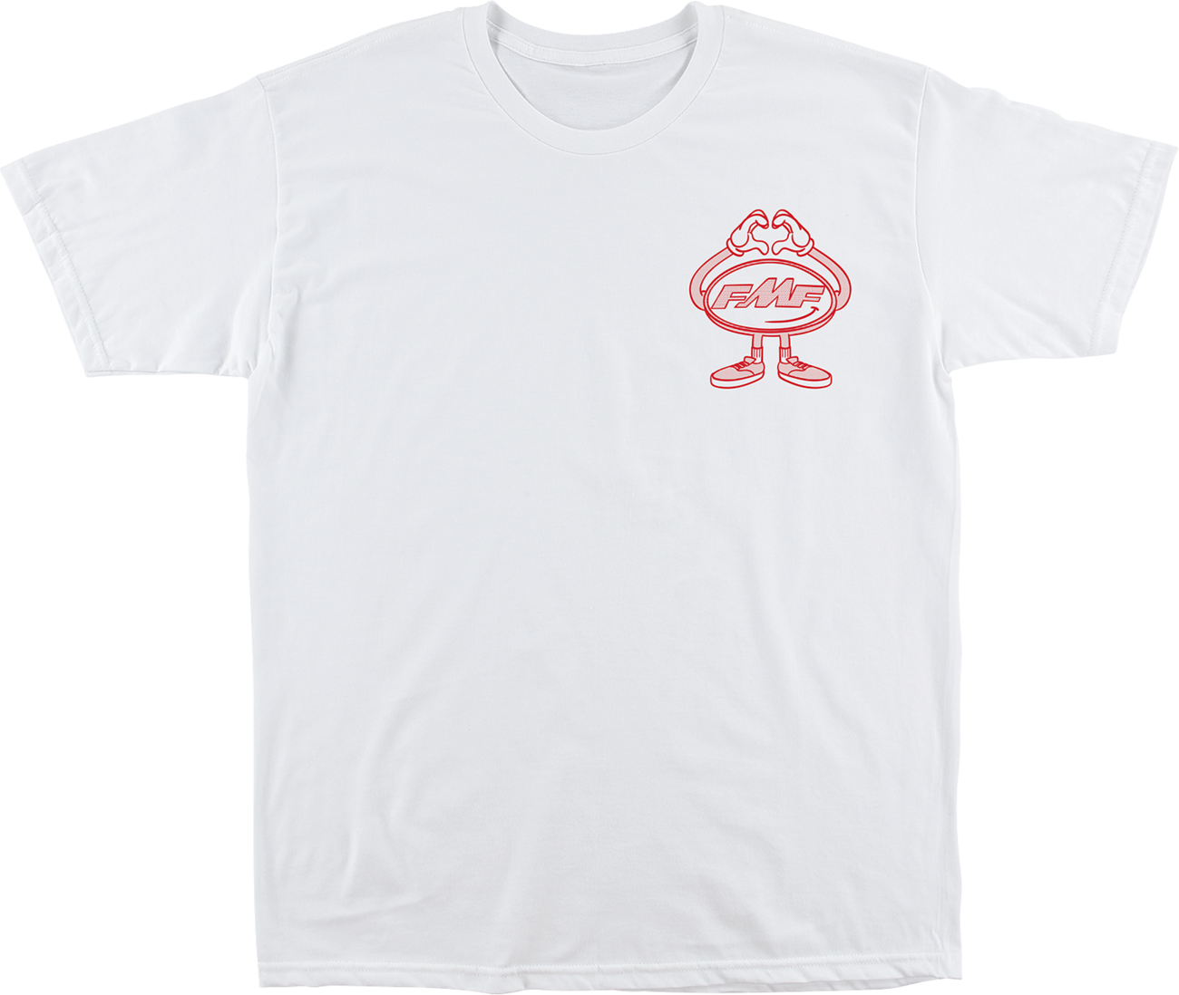 FMF Breakin Hearts T-Shirt - White - Large SU25118909WHTLG