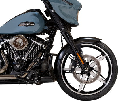 KLOCK WERKS Henry Fender Kit - Front - Black - 21" KWF-01-0321