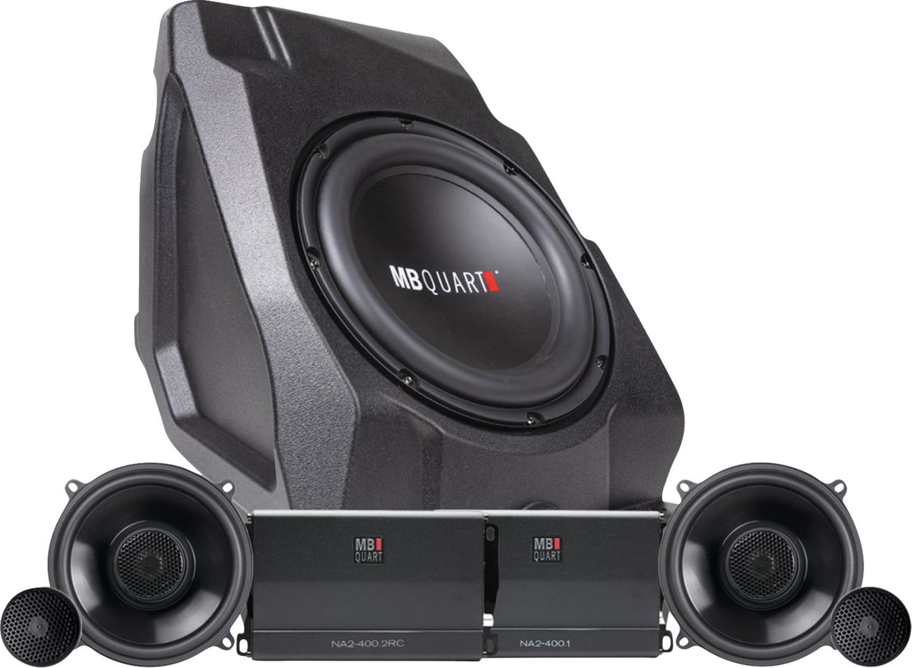 MB QUART Audio Kit - Stage 3 - RZR w/ Ride Command MBQRPSTG3RCUP1