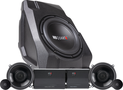MB QUART Audio Kit - Stage 3 - RZR w/ Ride Command MBQRPSTG3RCUP1