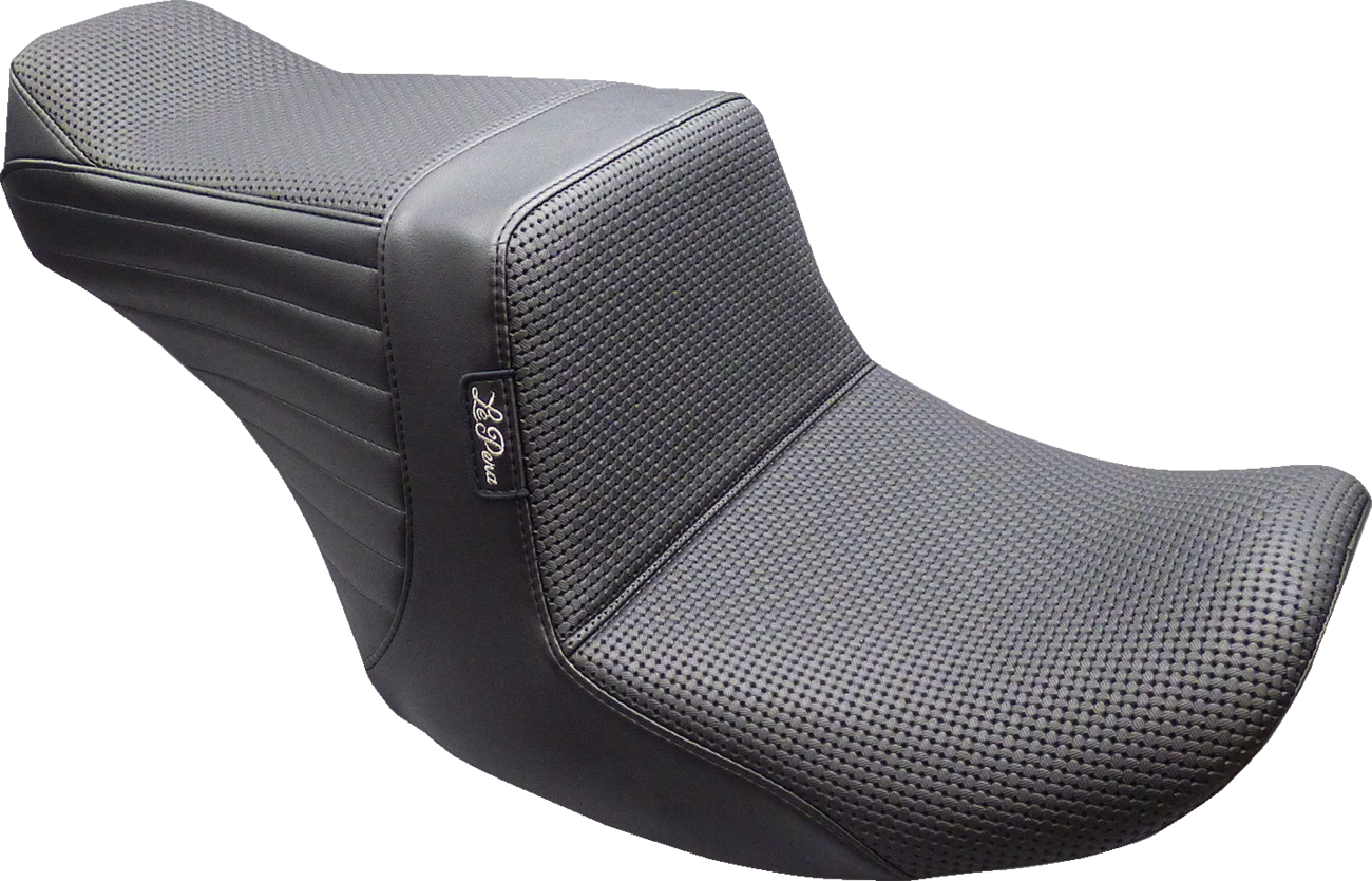 LE PERA Tailwhip Up Front Seat - Basketweave - FLT/FLH '23-'25 LVU-587BW