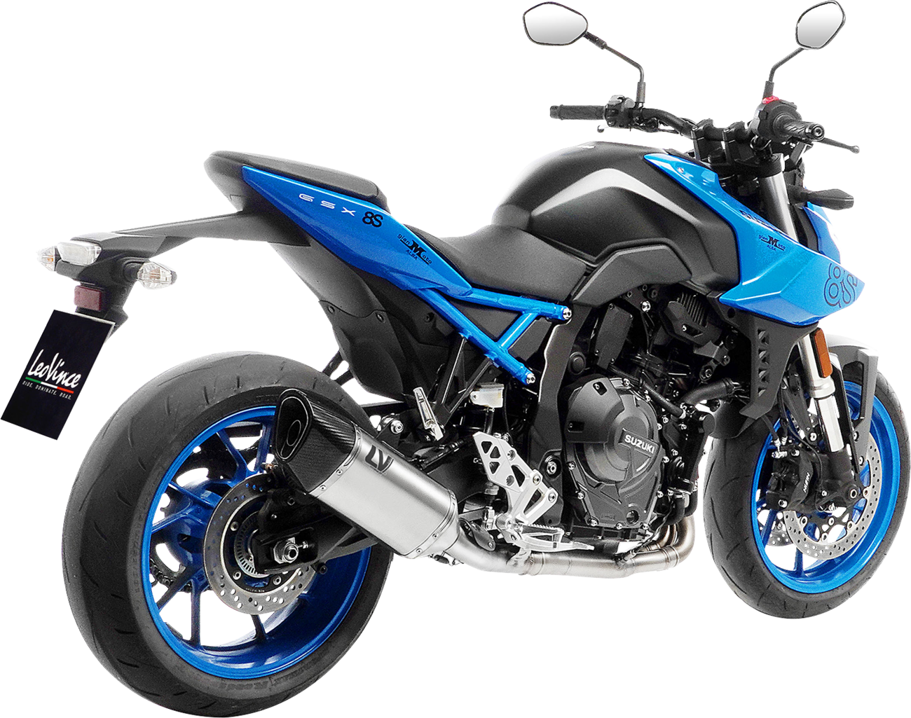 LEOVINCE LV-14 R Exhaust System - Titanium - Suzuki GSX-8R/S 15606TU