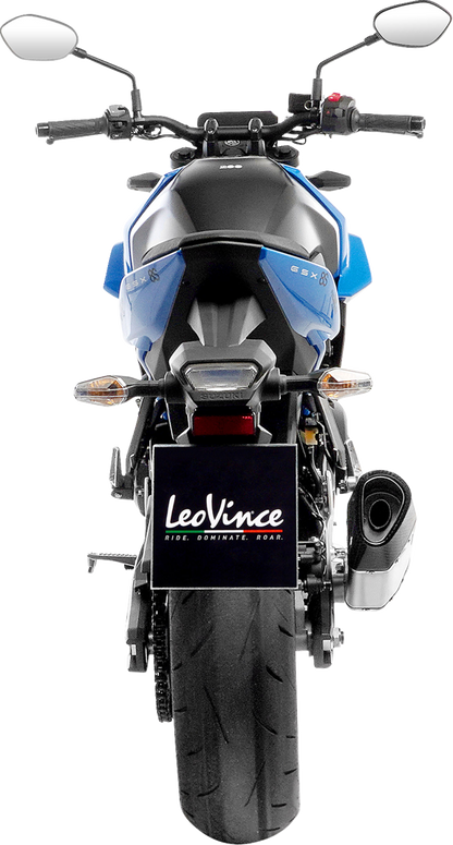 LEOVINCE LV-14 R Exhaust System - Titanium - Suzuki GSX-8R/S 15606TU