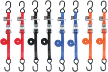 POWERTYE MFG. Ratchet Tie-Downs - 1" x 6' - Blue 32273