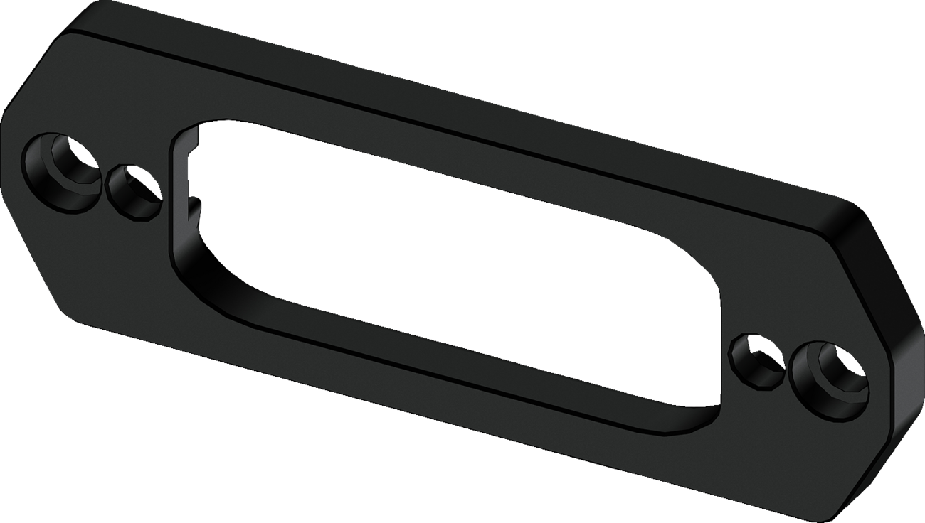 KFI PRODUCTS Fairlead Adapter - Centered - 1/2" - Polaris Ranger 102160