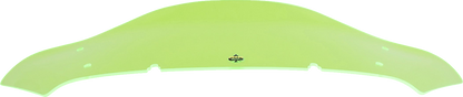 KLOCK WERKS Kolor Flare™ Windshield - 6-1/2" - Green Ice - FLHX KWW-01-0739