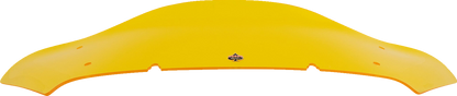 KLOCK WERKS Kolor Flare™ Windshield - 6-1/2" - Yellow - FLHX KWW-01-0743