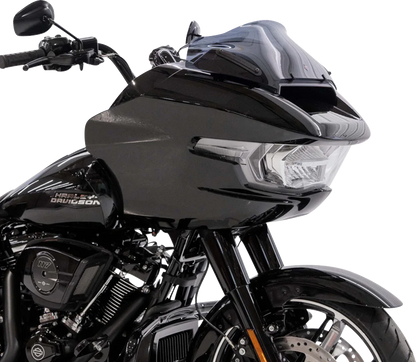 KLOCK WERKS Flare™ Windshield - 15" - Dark Smoke - FLTRX KWW-01-0763-DS