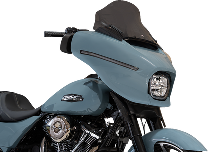 KLOCK WERKS Flare™ Windshield - 12" - Dark Smoke - FLHX KWW-01-0762-DS