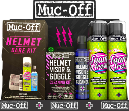 MUC-OFF USA Slatwall Kit - Helmet Care 21423