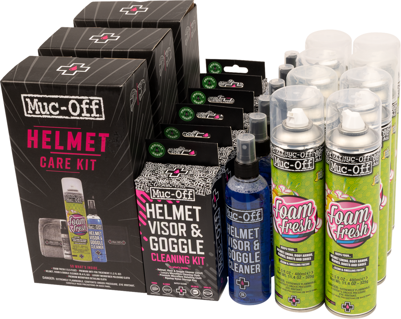 MUC-OFF USA Slatwall Kit - Helmet Care 21423
