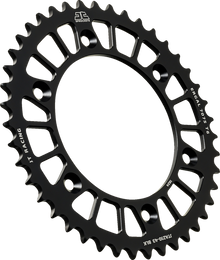 JT SPROCKETS Rear Sprocket - Aluminum - 43 Tooth - Black - XR400R JTA210.43BLK