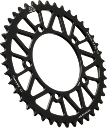 JT SPROCKETS Rear Sprocket - Aluminum - 42 Tooth - Black - Aprilia JTA703.42BLK