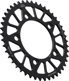 JT SPROCKETS Rear Sprocket - Aluminum - 45 Tooth - Black - Honda JTA1316.45BLK