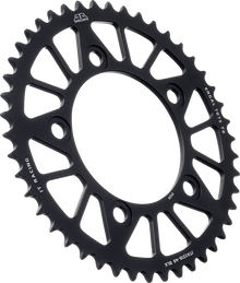 JT SPROCKETS Rear Sprocket - Aluminum - 46 Tooth - Black - Honda JTA1316.46BLK