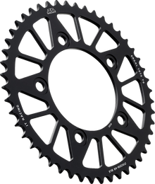 JT SPROCKETS Rear Sprocket - Aluminum - 48 Tooth - Black - Honda JTA1316.48BLK