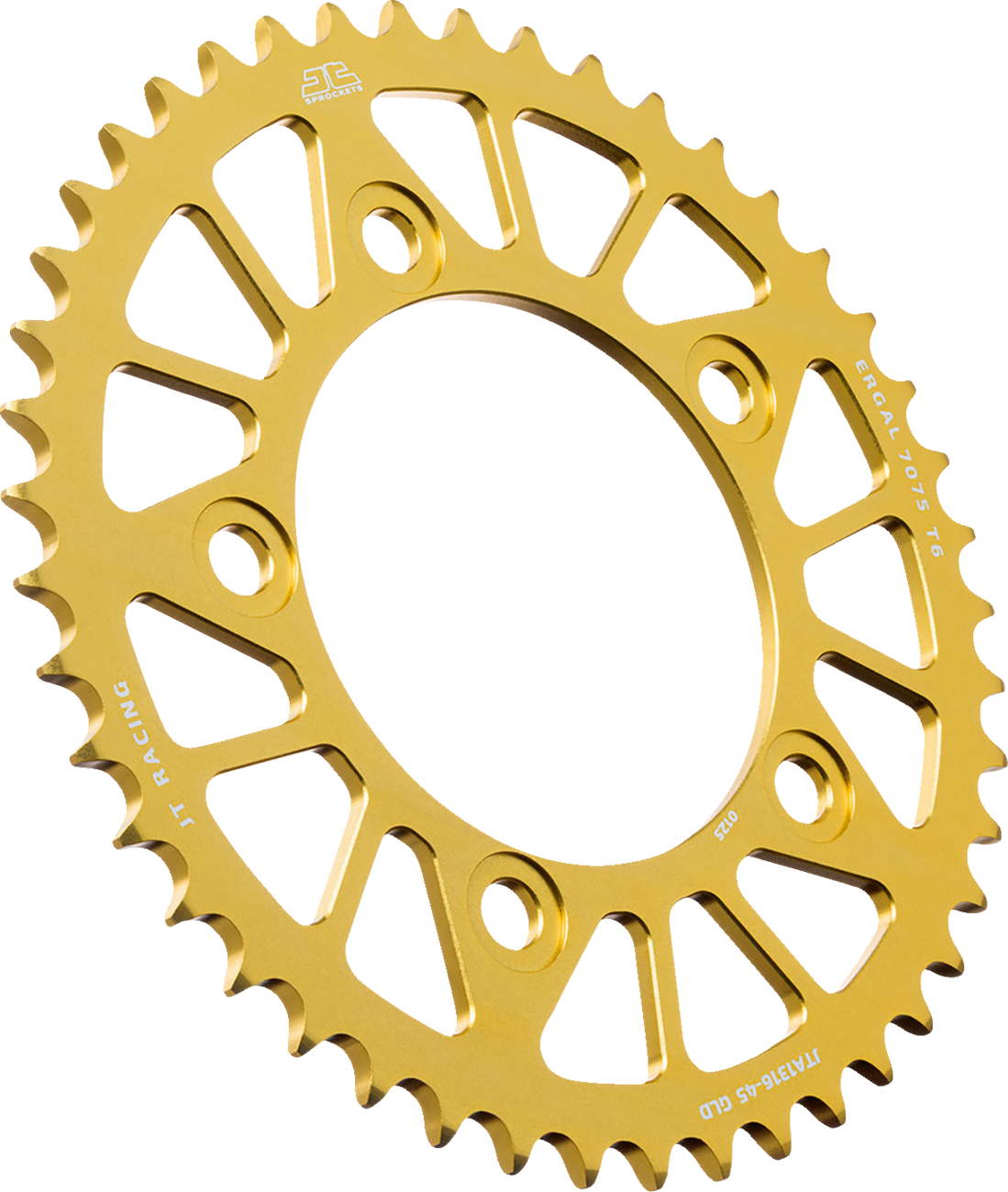 JT SPROCKETS Rear Sprocket - Aluminum - 45 Tooth - Gold - Honda JTA1316.45GLD