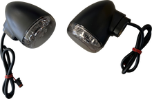 DRAG SPECIALTIES Turn Signal - Rear - Smoke/Amber - Black L22-0237BME