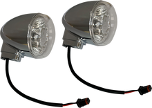 DRAG SPECIALTIES Turn Signal - Rear - Clear/Amber - Chrome L22-0237CCE