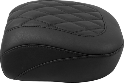 MUSTANG Wide Tripper™ Seat - Passenger - Black Stitching - FLT/FLH '23-'25 88511
