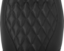 MUSTANG Wide Tripper™ Seat - Solo - Black Stitching - FLT/FLH '23-'25 88503