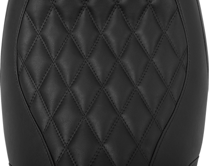 MUSTANG Wide Tripper™ Seat - Solo - Black Stitching - FLT/FLH '23-'25 88503