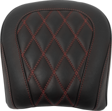 MUSTANG Wide Tripper™ Seat - Passenger - Dark Cherry Stitching - FLT/FLH '23-'25 88511DC