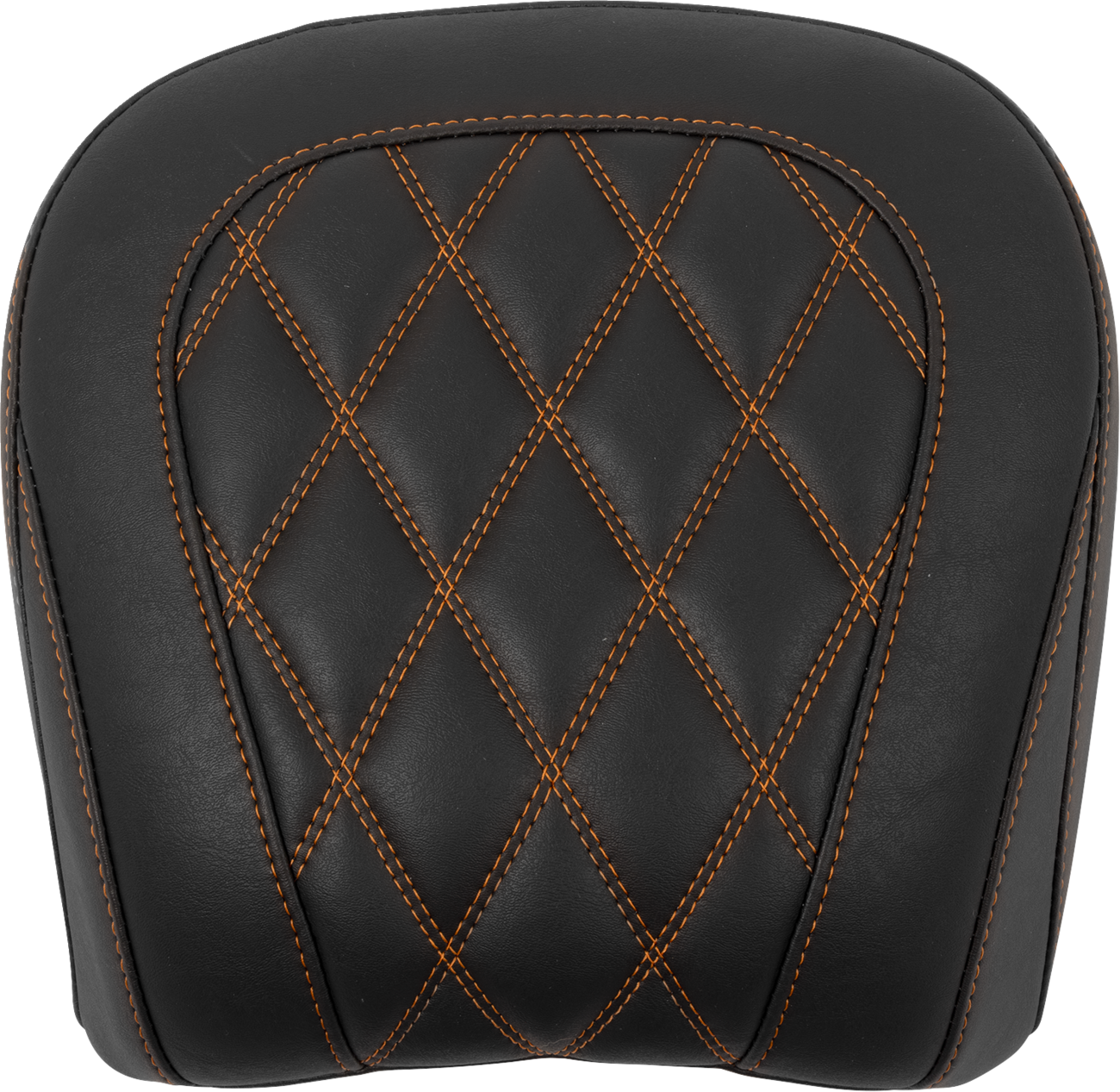 MUSTANG Wide Tripper™ Seat - Passenger - Mandarin Orange Stitching - FLT/FLH '23-'25 88511MO