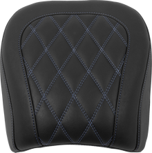 MUSTANG Wide Tripper™ Seat - Passenger - Sky Blue Stitching - FLT/FLH '23-'25 88511SB